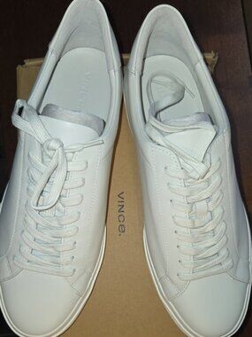 Vince Fulton white leather - size 11.5